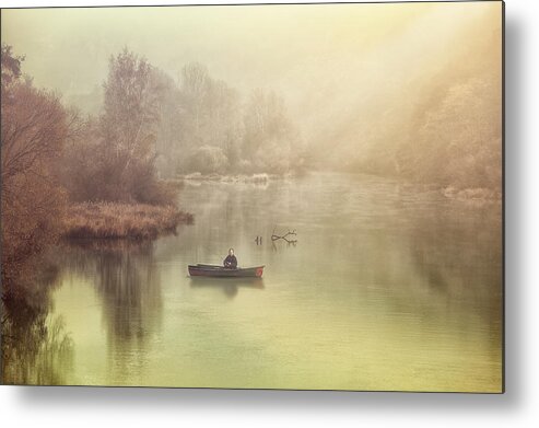Boat Metal Print featuring the photograph by Stanislav Hricko