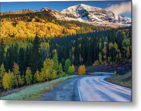 America Metal Print featuring the photograph Autumn Travels #1 by John De Bord