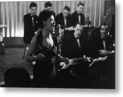 Singer Metal Print featuring the photograph Billie Holiday #1 by Charles Hewitt
