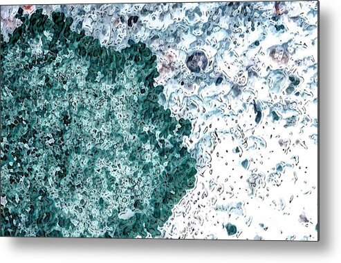 Cells Metal Print featuring the photograph Biofilm #1 by Giroscience/science Photo Library