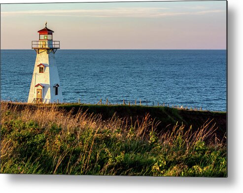 Pei Metal Print featuring the photograph Cape Tryon Lighthouse #2 by Douglas Wielfaert