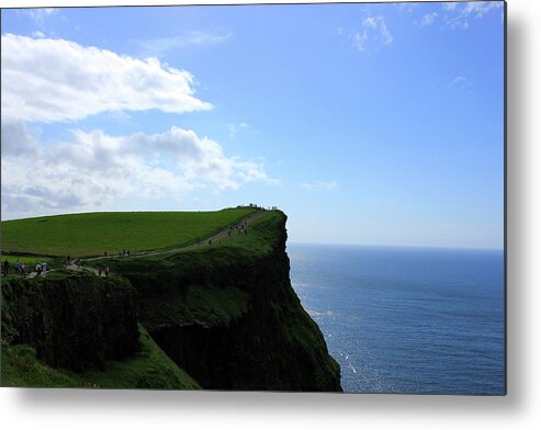 Scenics Metal Print featuring the photograph Cliffs Of Moher #1 by Tagliatella Style