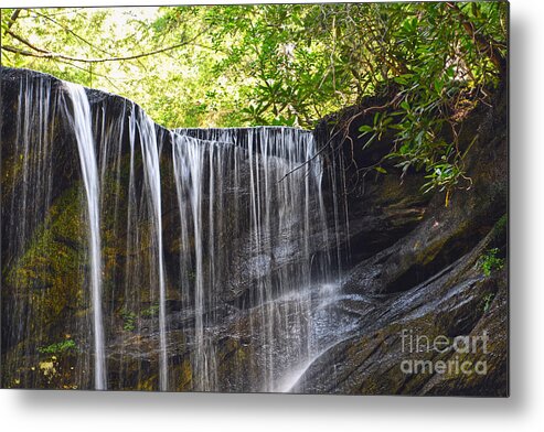 Northrup Falls Metal Print featuring the photograph Falling Water #1 by Phil Perkins