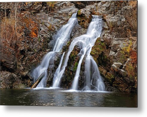 Brook Metal Print featuring the photograph Falls Creek, St. Joe River, Idaho Usa #1 by Theodore Clutter