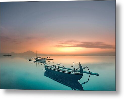 Mountain Metal Print featuring the photograph Gentle Morning #1 by Diarmuid Herlihy