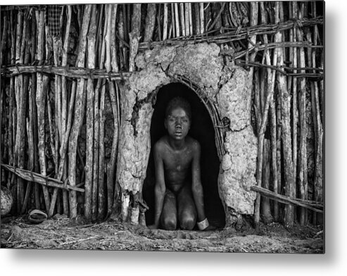 Africa Metal Print featuring the photograph Home #1 by Goran Jovic