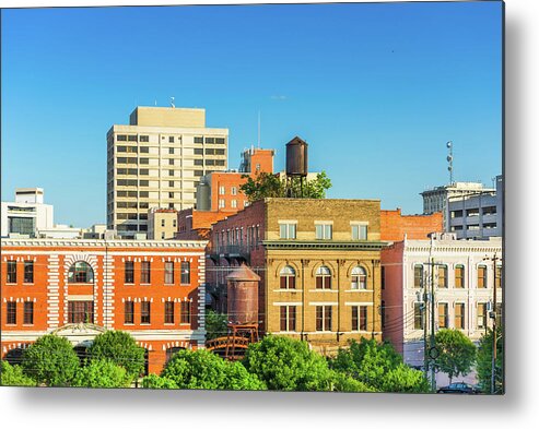 Cityscape Metal Print featuring the photograph Montgomery, Alabama, Usa Downtown #1 by Sean Pavone