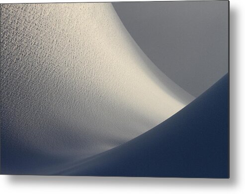 Snow Metal Print featuring the photograph Snow #1 by Bror Johansson