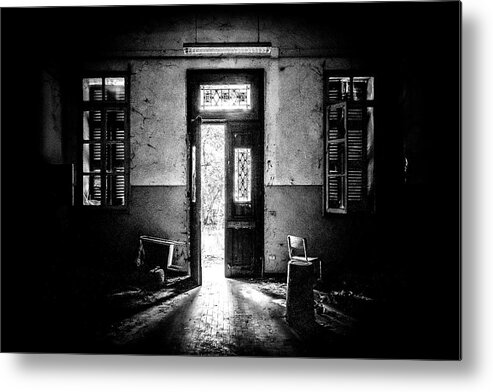 Room Metal Print featuring the photograph Speaks True Who Speaks Shadows #1 by Traven Milovich