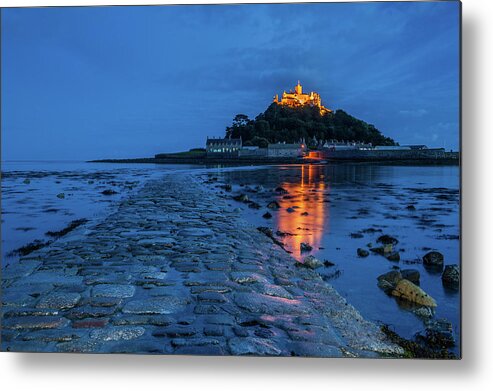 Britain Metal Print featuring the photograph St Michael's Mount, Cornwall #1 by David Ross