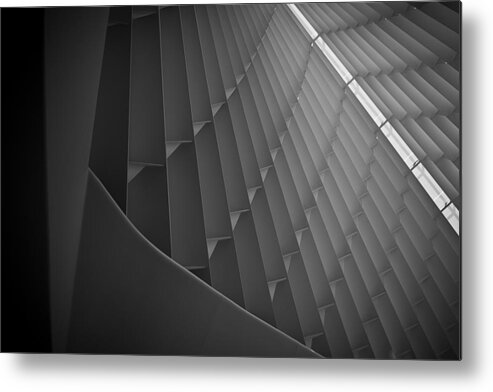 Abstract
Architecture
Architectural Abstract
Architectural Details
Architectural Close Up
Black And White
Pattern
Shape
Design
Curves
Light And Shadow
Black And White
Contrast
Shadow
Low-key
Building Interior
Interior
Graphic
Geometric Metal Print featuring the photograph Sweep #1 by Bernice Williams