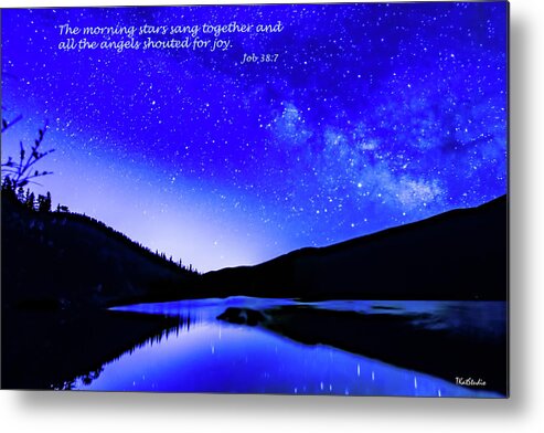2018 Metal Print featuring the photograph The Morning Stars by Tim Kathka