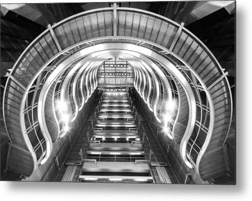 Architecture Metal Print featuring the photograph Up #1 by Filipe P Neto