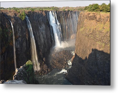 Waterfall Metal Print featuring the photograph Victoria Falls by Ben Foster