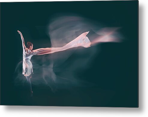 Dance Metal Print featuring the photograph Water Sleeve-4 #1 by Rob Li