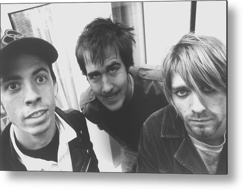 Music Metal Print featuring the photograph Nirvana In Shepherds Bush #10 by Martyn Goodacre