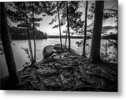 Clear Water Metal Print featuring the photograph Beautiful landscape scenes at lake jocassee south carolina #112 by Alex Grichenko