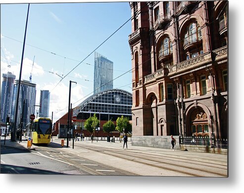 Manchester Metal Print featuring the photograph 13/09/18 MANCHESTER. Lower Mosley Street. by Lachlan Main