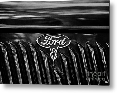 1936 Metal Print featuring the photograph 1936 Ford Pick Up V8 by Tim Gainey