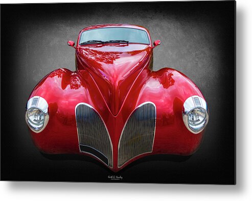 Car Metal Print featuring the photograph 1939 Zephyr by Keith Hawley