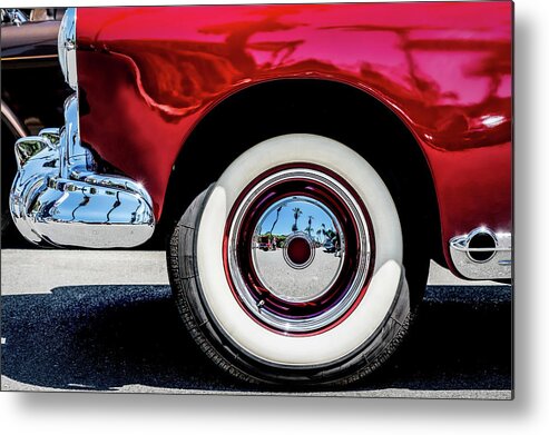 Auto Metal Print featuring the photograph 1949 by Bill Chizek