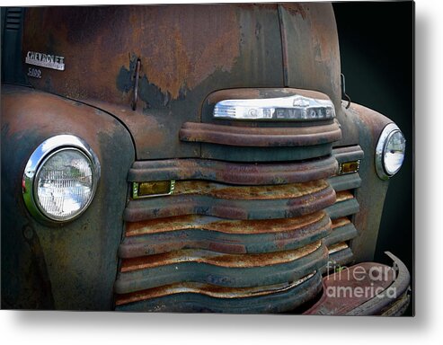 1951 Metal Print featuring the photograph 1951 Chevy Loadmaster 5400 Series by Ron Long