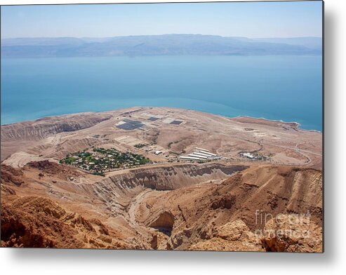 Dead Sea Metal Print featuring the photograph Dead Sea #2 by Photostock-israel/science Photo Library