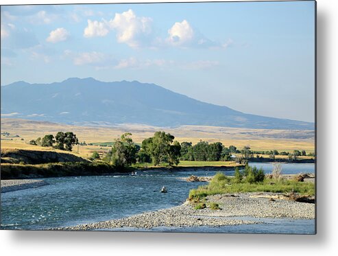 Extreme Terrain Metal Print featuring the photograph Montana Landscape #2 by Rivernorthphotography