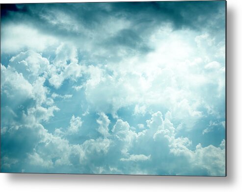 Scenics Metal Print featuring the photograph Sky #2 by Phototiger