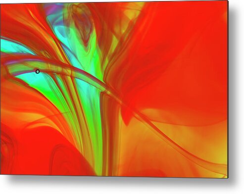 Part Of A Series Metal Print featuring the photograph Colored Liquids #3 by Paul Taylor