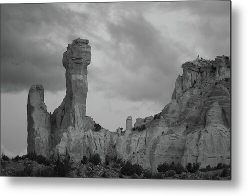Chimney Metal Print featuring the photograph Ghost Ranch #3 by David Diaz