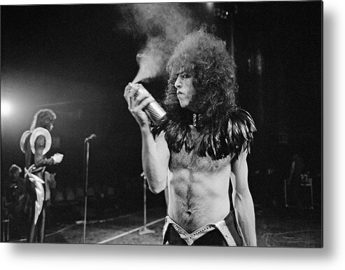 Concert Metal Print featuring the photograph Kiss Alive #3 by Fin Costello