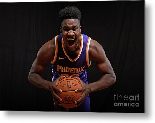 Nba Pro Basketball Metal Print featuring the photograph 2018 Nba Rookie Photo Shoot by Brian Babineau