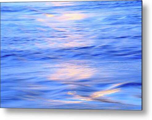 Scenics Metal Print featuring the photograph Colorful Flowing Water #4 by Bihaibo
