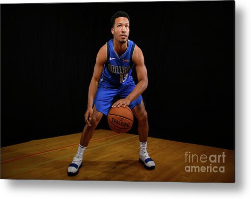 Jalen Brunson Metal Print featuring the photograph 2018 Nba Rookie Photo Shoot #45 by Brian Babineau