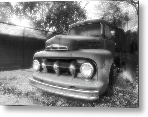 51 Ford Pickup Metal Print featuring the photograph 51 Ford Pickup by John Parulis