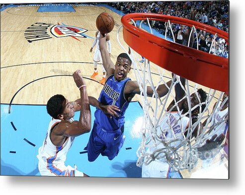 Nba Pro Basketball Metal Print featuring the photograph Dallas Mavericks V Oklahoma City Thunder by Layne Murdoch