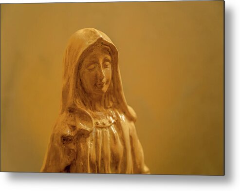 Mary Metal Print featuring the photograph The Blessed Virgin Mary #7 by Vivida Photo PC