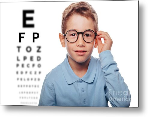 Eye Metal Print featuring the photograph Eye Test #79 by Peakstock / Science Photo Library