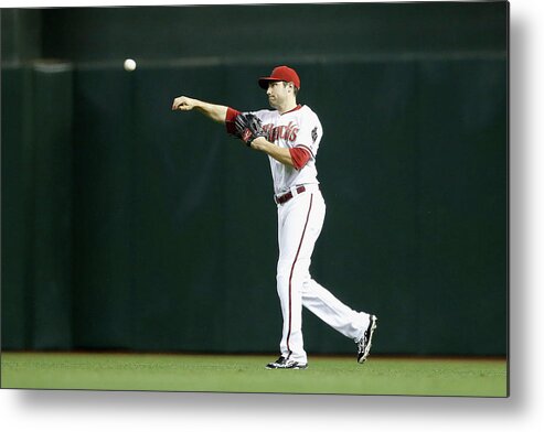 American League Baseball Metal Print featuring the photograph New York Mets V Arizona Diamondbacks #8 by Christian Petersen