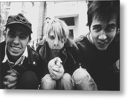 Music Metal Print featuring the photograph Nirvana In Shepherds Bush #8 by Martyn Goodacre
