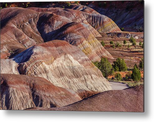 Tranquility Metal Print featuring the photograph Sand Stone Rock Formation In Sw Usa #8 by Gavriel Jecan