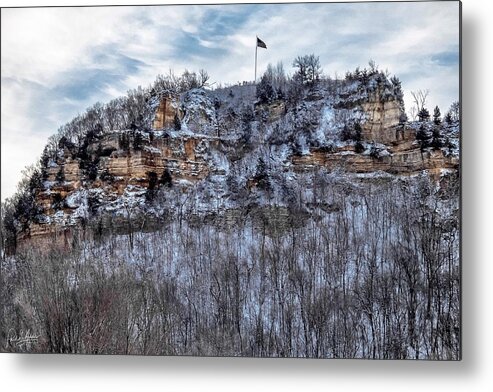 Grandads Bluff Metal Print featuring the photograph A GRAND View by Phil S Addis