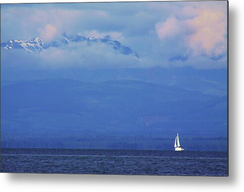 Sailing Metal Print featuring the photograph A thousand words by Fred Bailey