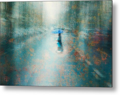 Bluronpurpose Metal Print featuring the photograph A Walk In The Seerosenteich by Heike Willers