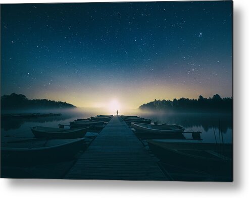 Finland Metal Print featuring the photograph Abduction. by Mika Suutari