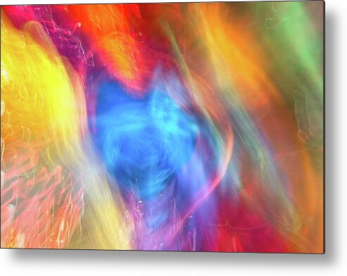 Background Metal Print featuring the photograph Abstract 61 by Steve DaPonte