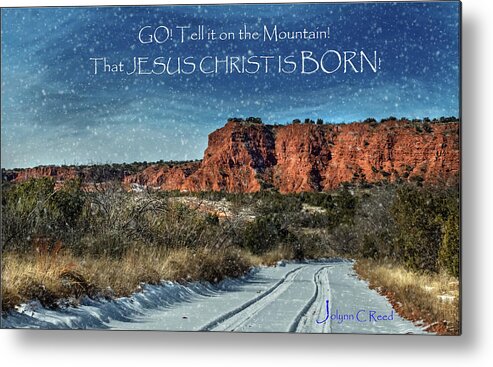 Advent Metal Print featuring the photograph Advent December 25 2017 by Jolynn Reed