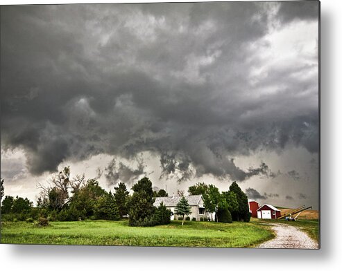 Wyoming Metal Print featuring the photograph Alive Sky in Wyoming 2 by Ryan Crouse