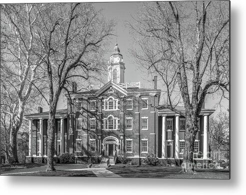 Allegheny College Metal Print featuring the photograph Allegheny College Bentley Hall by University Icons